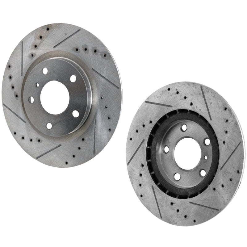 Disc Brake Rotor CarParts SET-STPN27110010DRS2