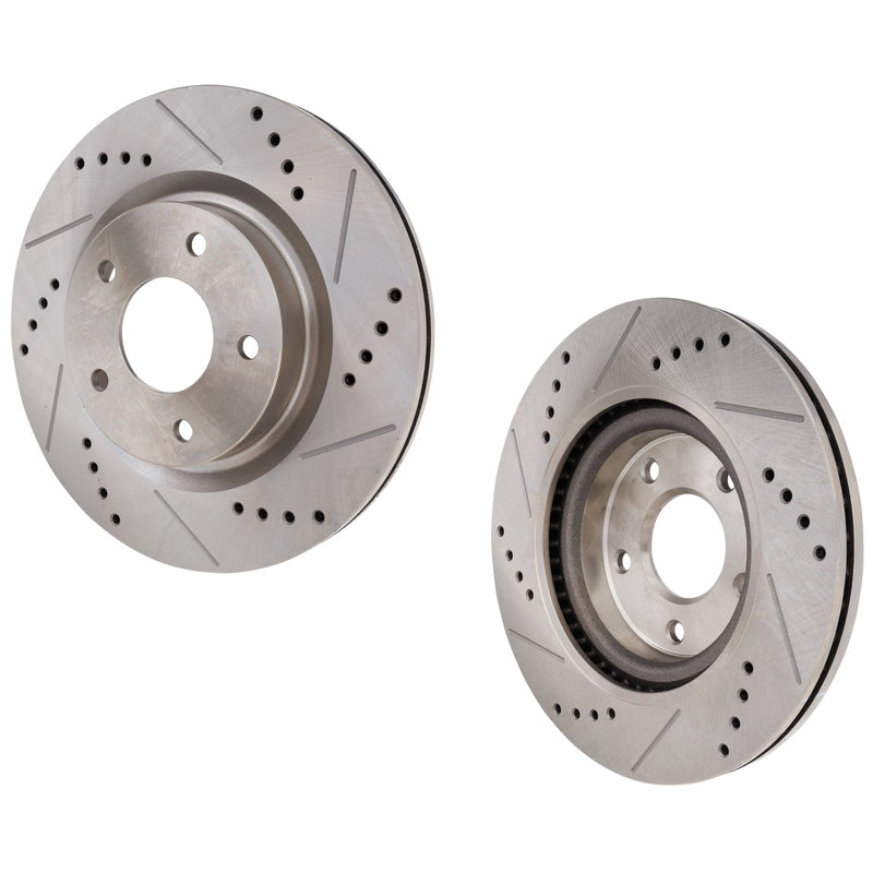 Disc Brake Rotor CarParts SET-STPN27110016DRS2