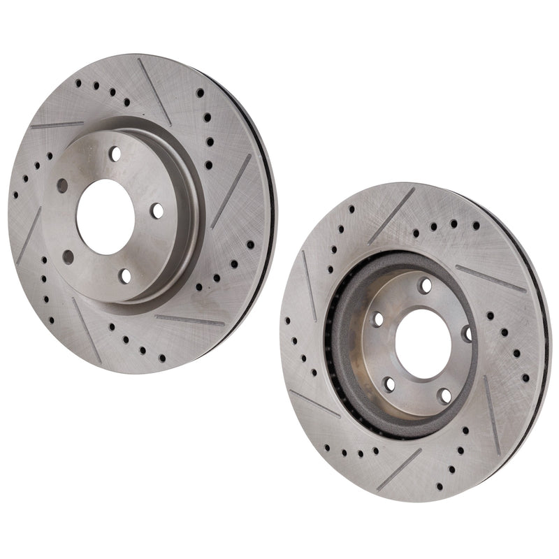 Disc Brake Rotor CarParts SET-STPN27110017DRS2