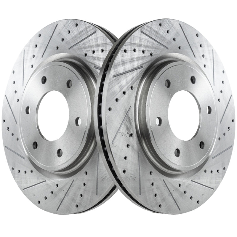 Disc Brake Rotor CarParts SET-STPN27110054DRS2