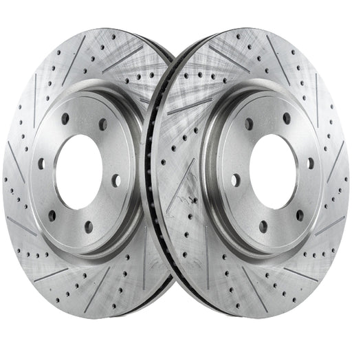 Disc Brake Rotor CarParts SET-STPN27110054DRS2