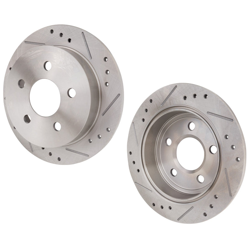 Disc Brake Rotor CarParts SET-STPP27110015DRS2