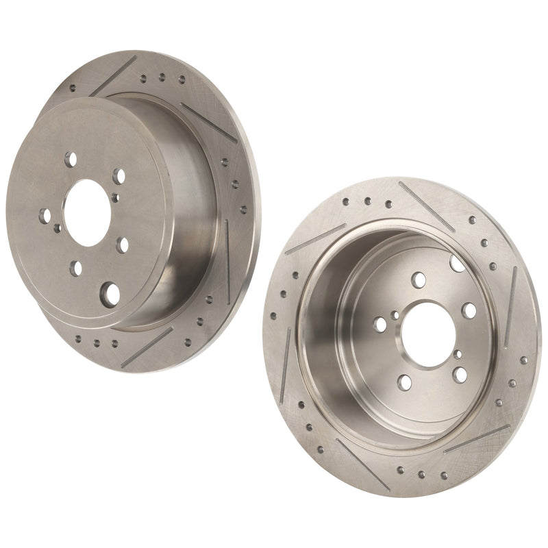 Disc Brake Rotor CarParts SET-STPS27110016DRS2