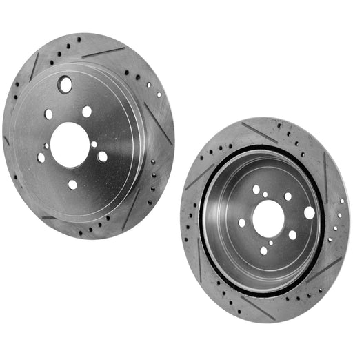 Disc Brake Rotor CarParts SET-STPS27110023DRS2