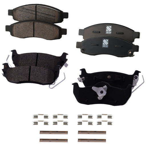 Disc Brake Pad Set CarParts SET-STPSSCP1015-4