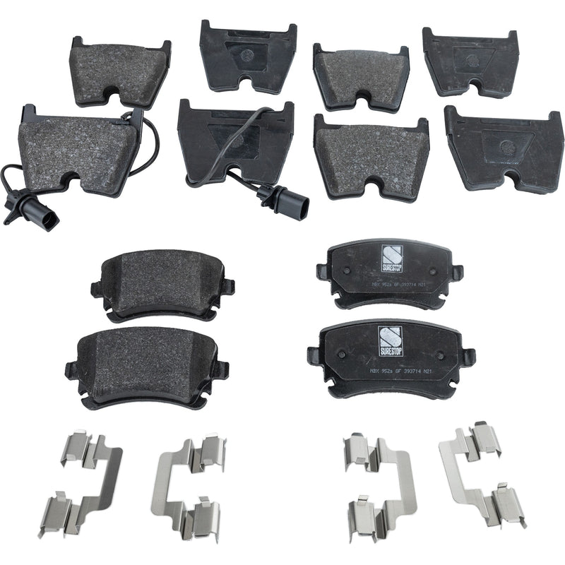 Disc Brake Pad Set CarParts SET-STPSSCP1029-4-A