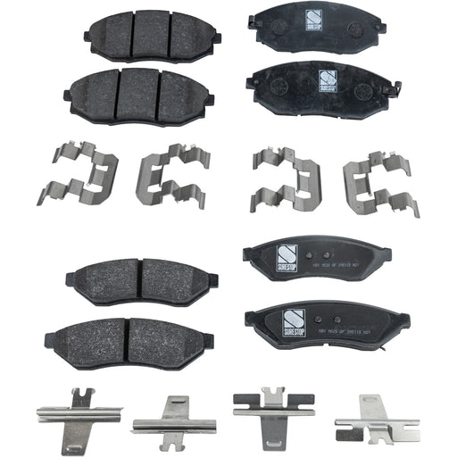 Disc Brake Pad Set CarParts SET-STPSSCP1031-4