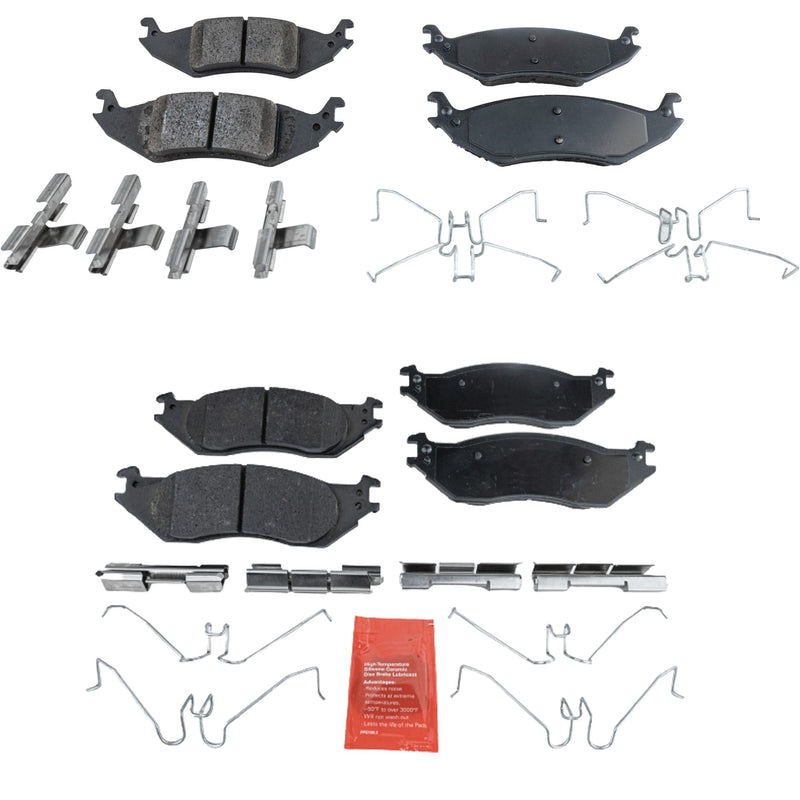 Disc Brake Pad Set CarParts SET-STPSSCP1045-4