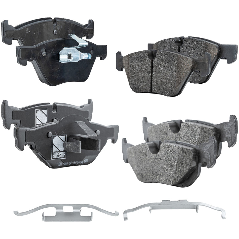 Disc Brake Pad Set CarParts SET-STPSSCP1061-4-B