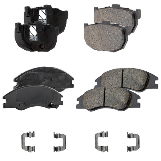 Disc Brake Pad Set CarParts SET-STPSSCP1074-4