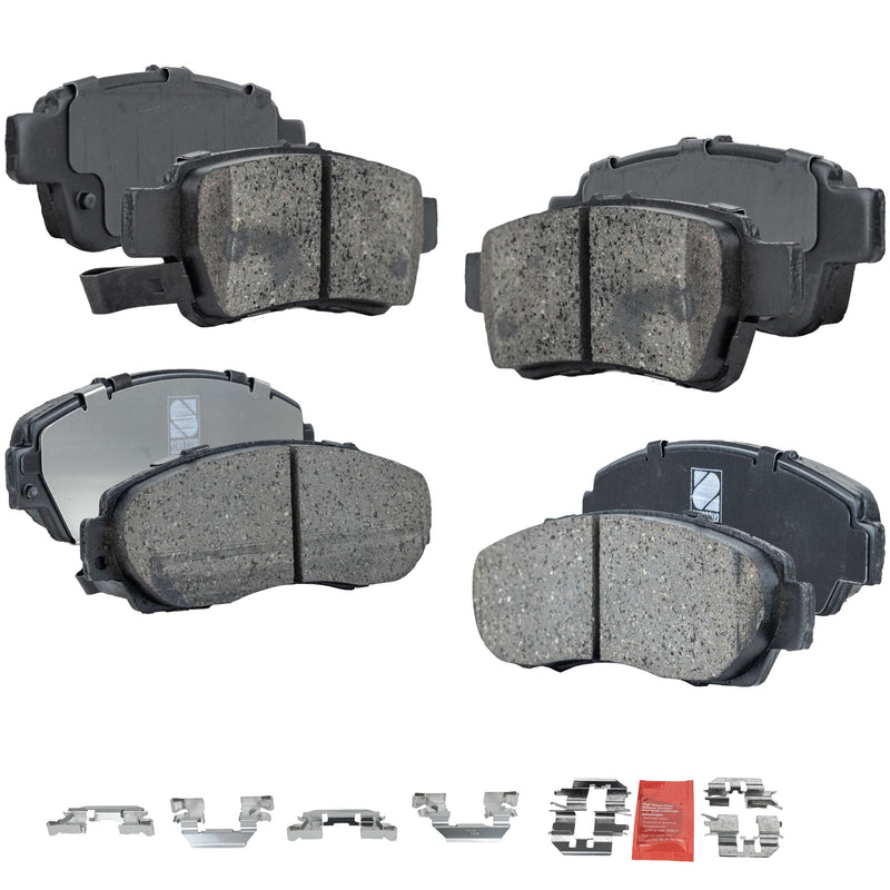 Disc Brake Pad Set CarParts SET-STPSSCP1089-4-C