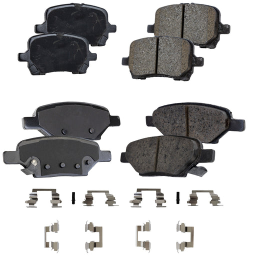 Disc Brake Pad Set CarParts SET-STPSSCP1160-4