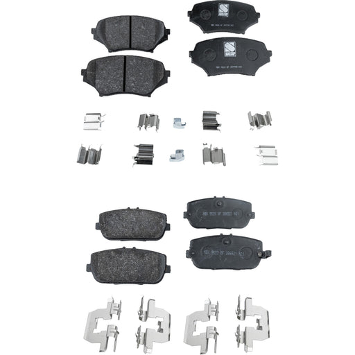 Disc Brake Pad Set CarParts SET-STPSSCP1179-4
