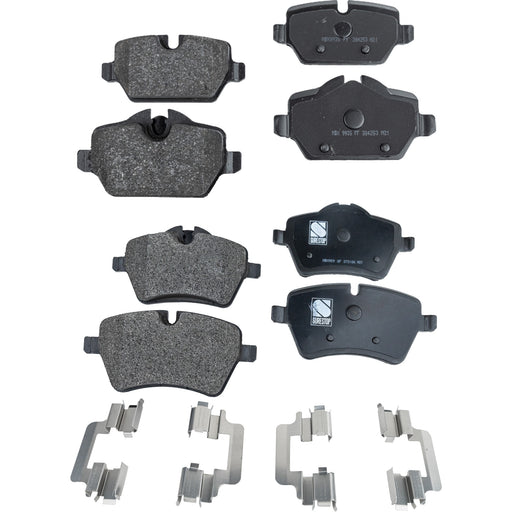 Disc Brake Pad Set CarParts SET-STPSSCP1204A-4