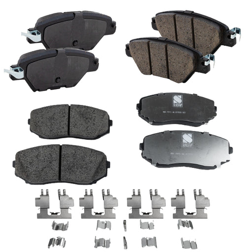 Disc Brake Pad Set CarParts SET-STPSSCP1258-4