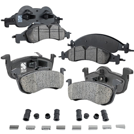 Disc Brake Pad Set CarParts SET-STPSSCP1278-4