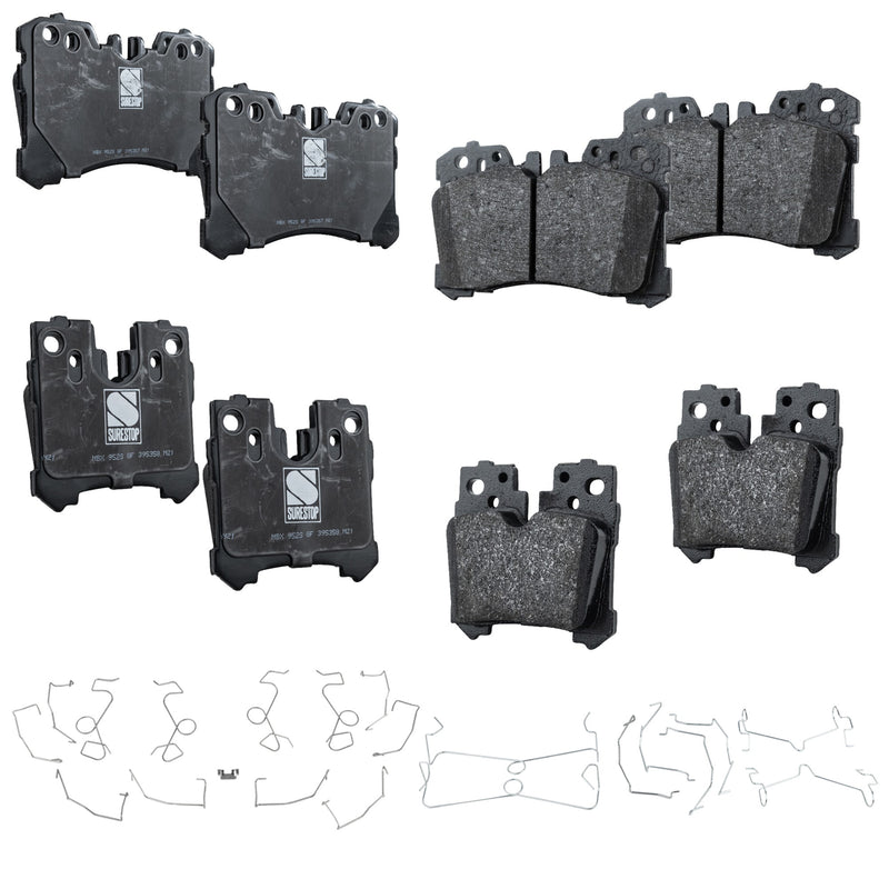 Disc Brake Pad Set CarParts SET-STPSSCP1282-4