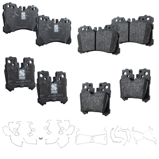 Disc Brake Pad Set CarParts SET-STPSSCP1282-4