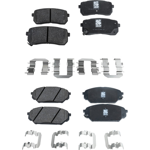 Disc Brake Pad Set CarParts SET-STPSSCP1301-4