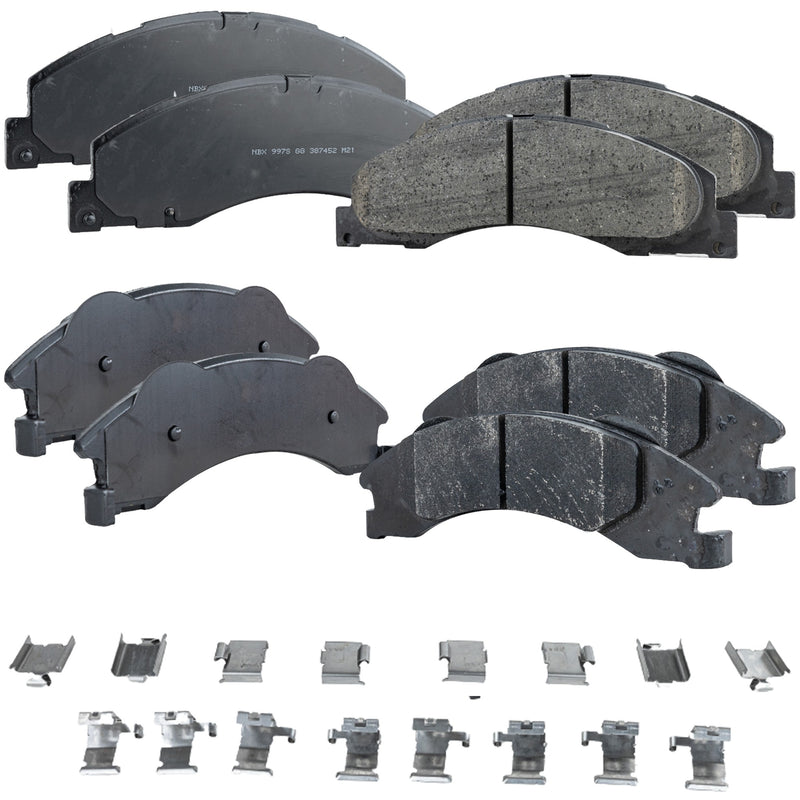 Disc Brake Pad Set CarParts SET-STPSSCP1328-4