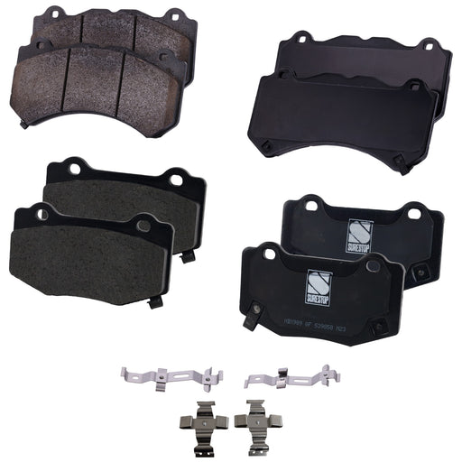 Disc Brake Pad Set CarParts SET-STPSSCP1405-4-B