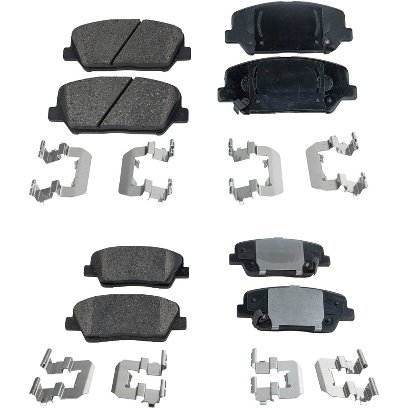 Disc Brake Pad Set CarParts SET-STPSSCP1413-4-A