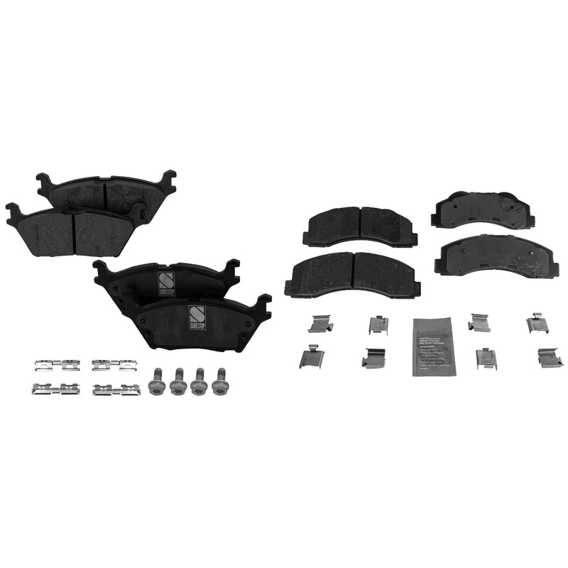 Disc Brake Pad Set CarParts SET-STPSSCP1414-4-B