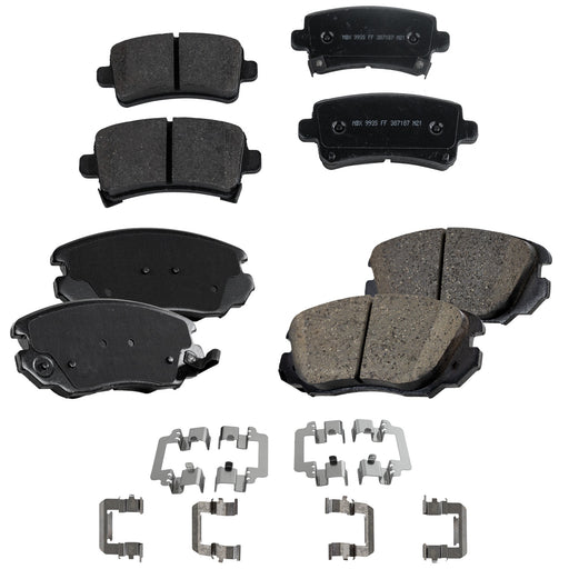 Disc Brake Pad Set CarParts SET-STPSSCP1421-4-B