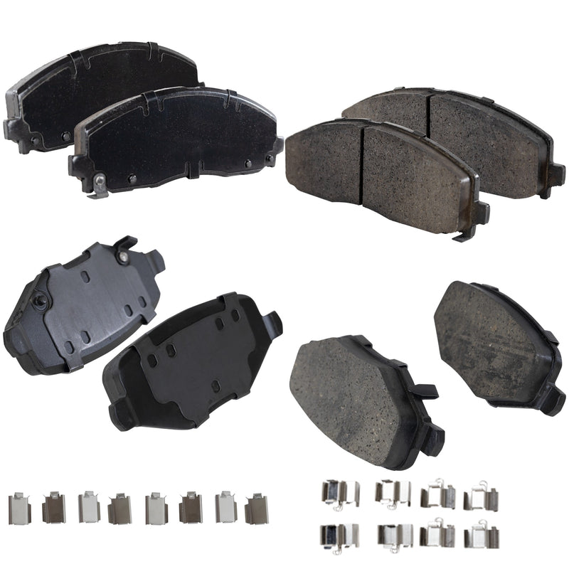 Disc Brake Pad Set CarParts SET-STPSSCP1589-4