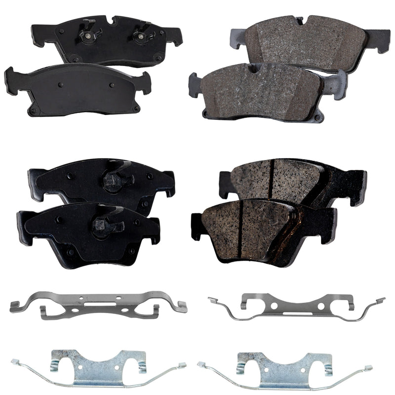 Disc Brake Pad Set CarParts SET-STPSSCP1629A-4
