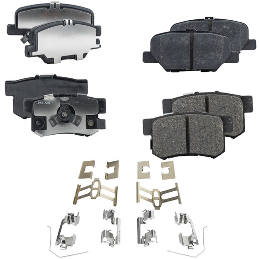 Disc Brake Pad Set CarParts SET-STPSSCP1697-4-B