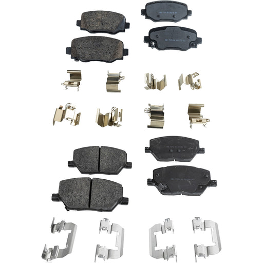 Disc Brake Pad Set CarParts SET-STPSSCP1811-4
