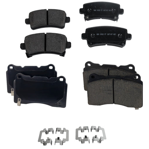 Disc Brake Pad Set CarParts SET-STPSSCP1836-4-A