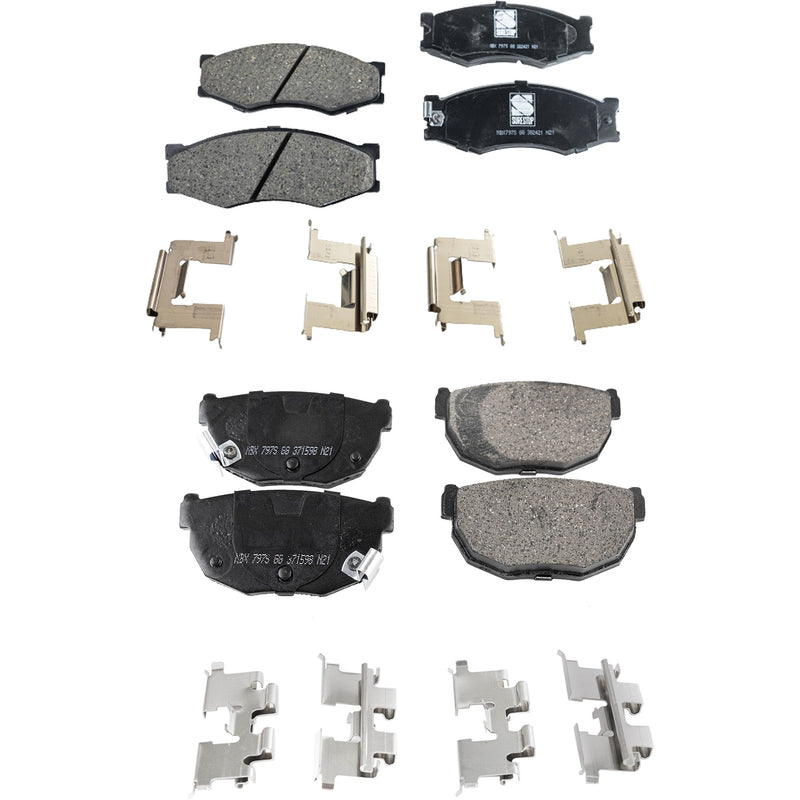 Disc Brake Pad Set CarParts SET-STPSSCP266-4