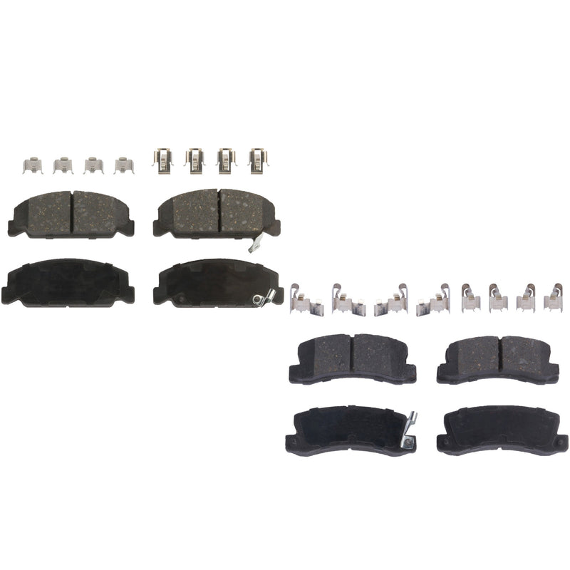 Disc Brake Pad Set CarParts SET-STPSSCP356-4