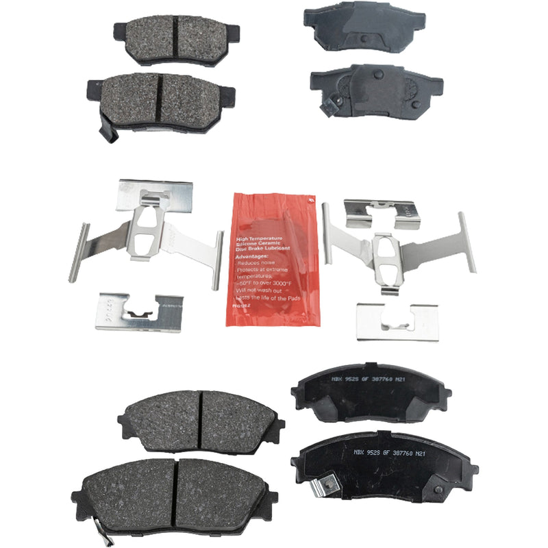 Disc Brake Pad Set CarParts SET-STPSSCP373-4