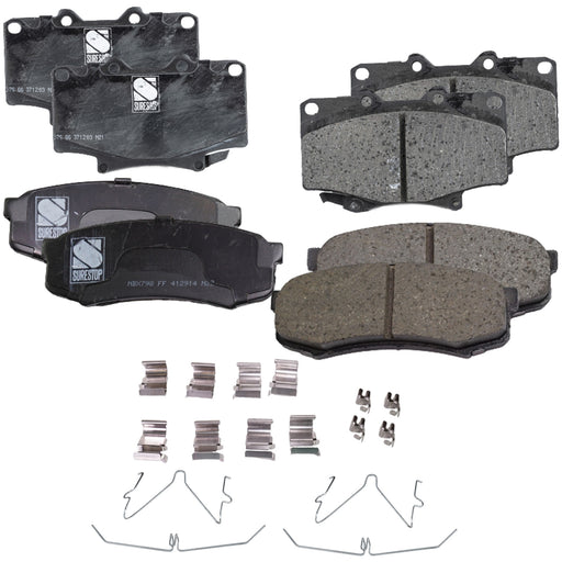 Disc Brake Pad Set CarParts SET-STPSSCP502-4