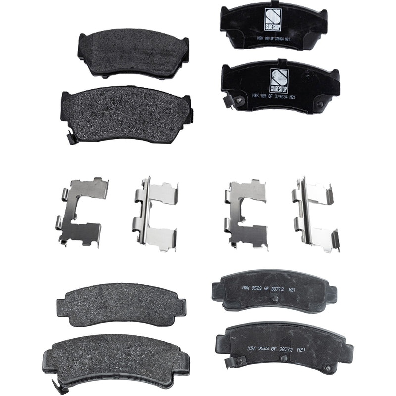 Disc Brake Pad Set CarParts SET-STPSSCP510-4