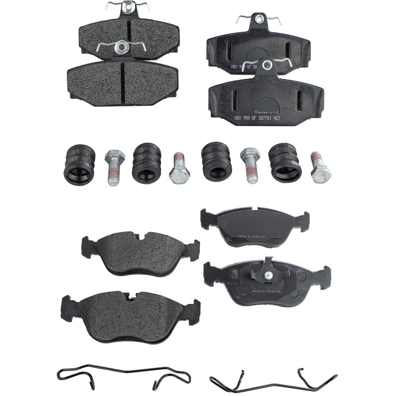 Disc Brake Pad Set CarParts SET-STPSSCP618-4-B
