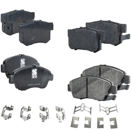 Disc Brake Pad Set CarParts SET-STPSSCP621-4-B