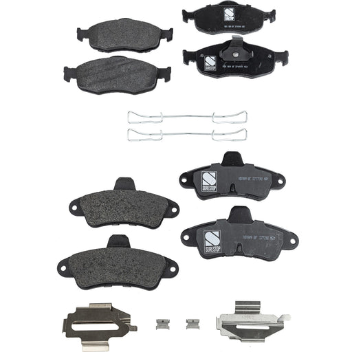 Disc Brake Pad Set CarParts SET-STPSSCP648-4
