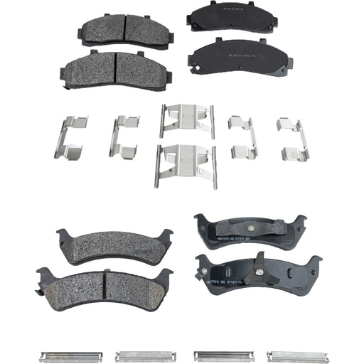 Disc Brake Pad Set CarParts SET-STPSSCP652-4