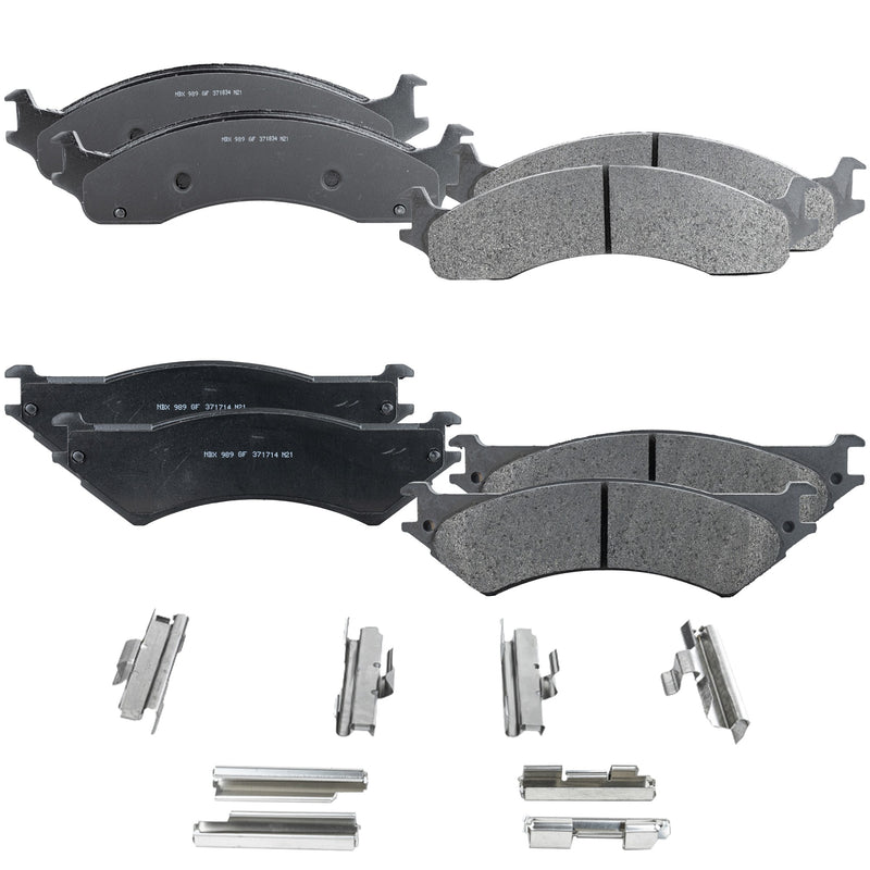 Disc Brake Pad Set CarParts SET-STPSSCP655-4-A