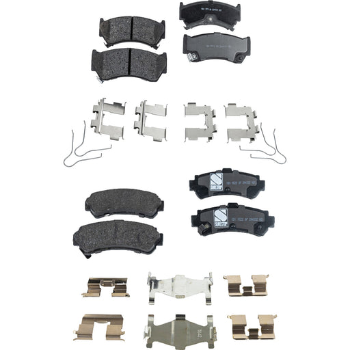 Disc Brake Pad Set CarParts SET-STPSSCP668-4