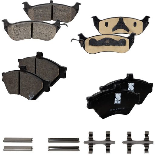 Disc Brake Pad Set CarParts SET-STPSSCP678-4