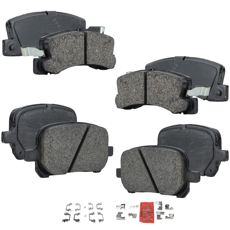 Disc Brake Pad Set CarParts SET-STPSSCP707-4-A