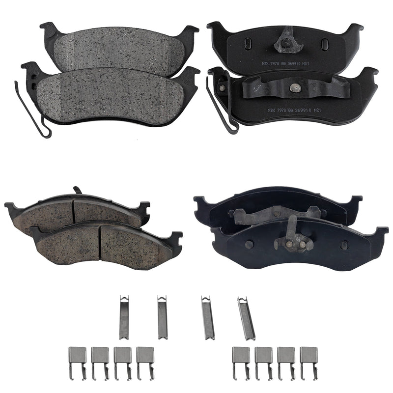 Disc Brake Pad Set CarParts SET-STPSSCP712-4