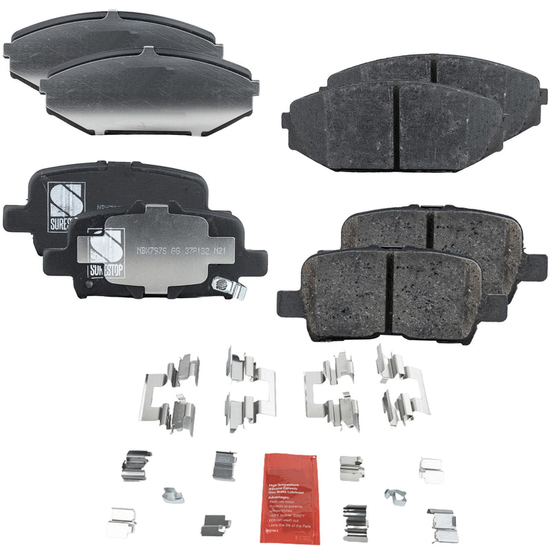Disc Brake Pad Set CarParts SET-STPSSCP793-4