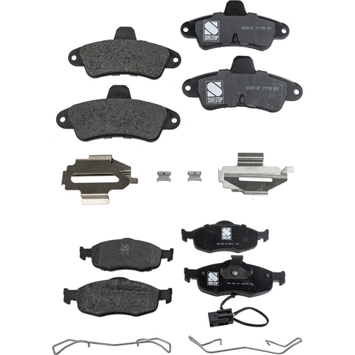 Disc Brake Pad Set CarParts SET-STPSSCP801-4