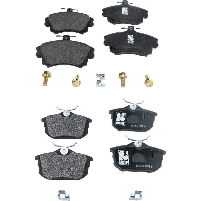 Disc Brake Pad Set CarParts SET-STPSSCP837-4